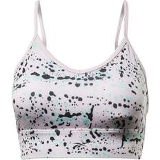 Reebok Workout Ready Printed Sports Bra Frost Berry