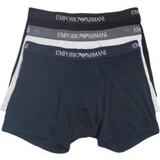 Armani Kalsonger Armani Pure Cotton 3-Pack Boxer Briefs Melange