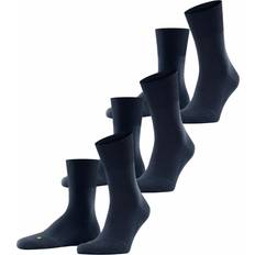 Falke Run Strumpor 3-Pack - Marinblå/Grå