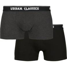 Boxer shorts men Urban Classics UC Men UC Boxer Shorts 2-Pack - Black