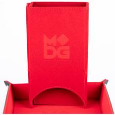 Dice tower Dice Tower Metallic Dice Games Velvet: Red