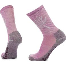 Smartwool Women's Hike Classic Edition Light Cushion Leaf Pattern Crew Socks