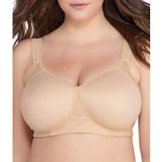 Brown - Women Bras Vanity Fair Mid-Impact Wire-Free Sports Bra Star