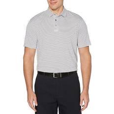 Hauts PGA tour Feeder Stripe Polo Shirt - Black