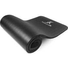 Equipo de Yoga ProsourceFit Extra Thick Yoga and Pilates Mat 1" (25mm) 71-inch Long High Density Exercise Mat with Comfort Foam and Carrying Strap