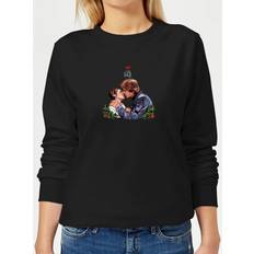 Star Wars Mistletoe Kiss Women's Christmas Sweatshirt