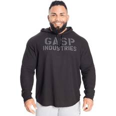 Fitness - Herre - Sort Sweatere Gasp L/S Thermal Hoodie Graphite Melange