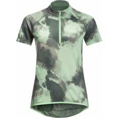 Jack Wolfskin Tourer Halfzip Tee - Desert Rose