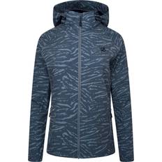 Multicolour - Woman Jackets Dare 2b Womens/Ladies Far Out Tiger Print Soft Shell Jacket (Orion Grey)