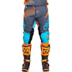 O'Neal Element Factor Pants Men - Gray/Orange/Blue