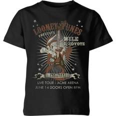 Looney Tunes Wile E Coyote Guitar Arena Tour Kids' T-Shirt 11-12