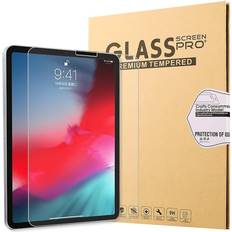 Näytönsuojat Tech of Sweden 2x Karkaistu lasi n yt nsuoja iPad Pro 12,9 tuumaa (Gen 5, Gen 3) Transparent