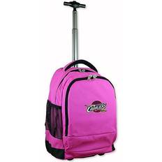 NBA Cleveland Cavaliers Premium Wheeled Backpack, Pink