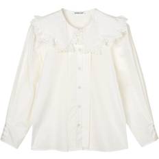 Designers Remix Girls Sandra Bluse Cremefarvet Off-White