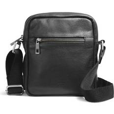 Still Nordic Clean Small Zip Messenger Bag - Black