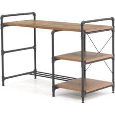 Metal and wood desk Sauder Iron City Writing Desk 23.2x47.5"