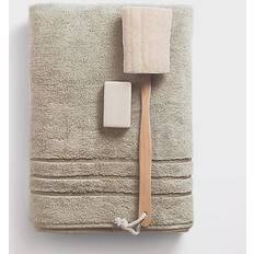 Cariloha Turkish Cotton/Viscose Blend Bath Towel Grey (142.24x76.2cm)