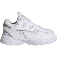 adidas Infant Astir - Cloud White/Cloud White/Silver Metallic