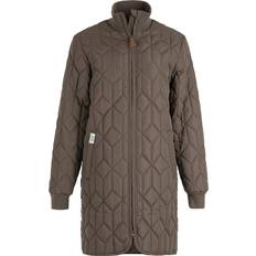 Brun - Dame - Quiltede jakker Weather Report Nokka Long Quilted Jacket Women - Major Brown