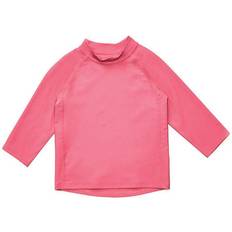 Pink UV Shirts Children's Clothing Leveret Long Sleeve Rash Guard - Pink