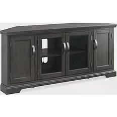 Corner tv stand wood Leick Home Corner TV Bench 57x25"