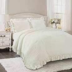 Hemtextil Lush Decor Reyna Sängöverkast Vit (233.68x172.72cm)
