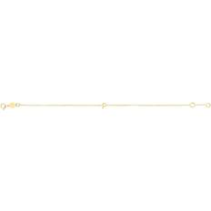Moon bracelet Moon & Meadow 14K Initial Chain Bracelet