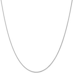 Quality Gold Primal Karat 1mm Spiga Pendant Chain