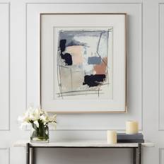 Beige Wall Decorations Madison Park Abstract Reveal Double Matted Framed Glass Wall Framed Art