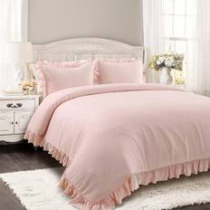 Lush Decor Reyna Bedspread Pink (279.4x243.84cm)