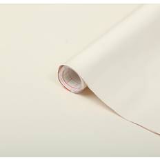 Ensfarvet Folie Magnolie Blank 200 x 67.5 cm