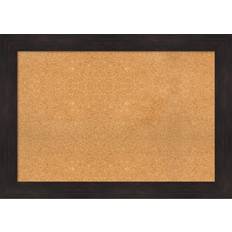 Glass Notice Boards Amanti Art Furniture Espresso Bulletin Memo Notice Board 30x22"