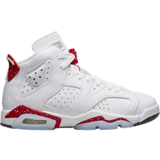 Drawstring Sport Shoes Nike Air Jordan 6 Retro GS - White/University Red/Black