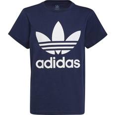 Adidas XS Children's Clothing adidas Junior Trefoil T-shirt - Night Indigo (HK0260)