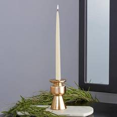 White Candles Root 12in. Taper Ivory Ivory