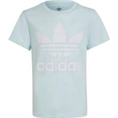 Adidas Junior Trefoil T-shirt - Almost Blue/White (HS8863)