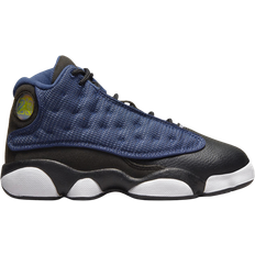 Black Indoor Sport Shoes Children's Shoes NIKE Air Jordan Retro 13 PS - Navy/Black/White