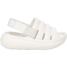 White Slippers UGG Toddler Sport Yeah - Bright White