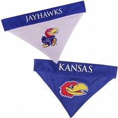 Pets First University of Kansas Jayhawks Home and Away Bandana L/XL