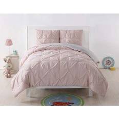 My World Anytime Pleated Duvet Cover Pink, Grey (228.6x172.72cm)