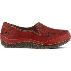 Pelle Sintetica Mocassini Spring Step Libora - Red