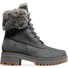 Timberland Courmayeur Valley 6 Inch Faux Fur Boot W - Medium Grey