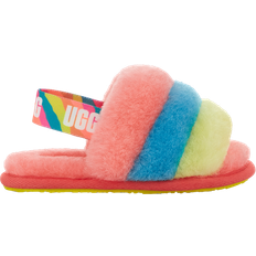 UGG Toddler Fluff Yeah Slide - Peach Bliss Multi