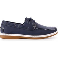 Men - Textile Boat Shoes Aston Classic - Navy