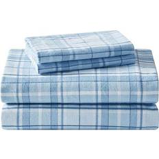 Laura Ashley Flannel Bed Linen Blue (243.84x167.64cm)