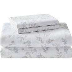 Hemtextil Laura Ashley Flannel Sängkläder Grå (243.84x167.64cm)