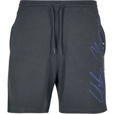 Urban Classics Script Logo Sweat Short - Schwarz