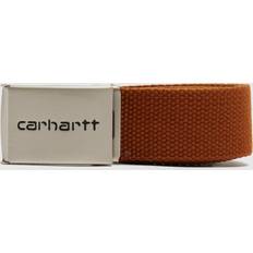 Carhartt Cinture Carhartt Clip Belt Chrome - Brown