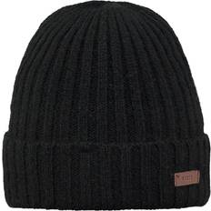 Cuir Chapeaux Barts Bonnet Classique Haakon Beanie - Anthracite