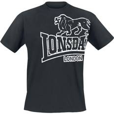 Lonsdale T-Shirt Langsett Uomo - Nero